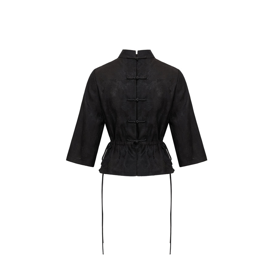 Two-Way Chinese Knot Button Blouse