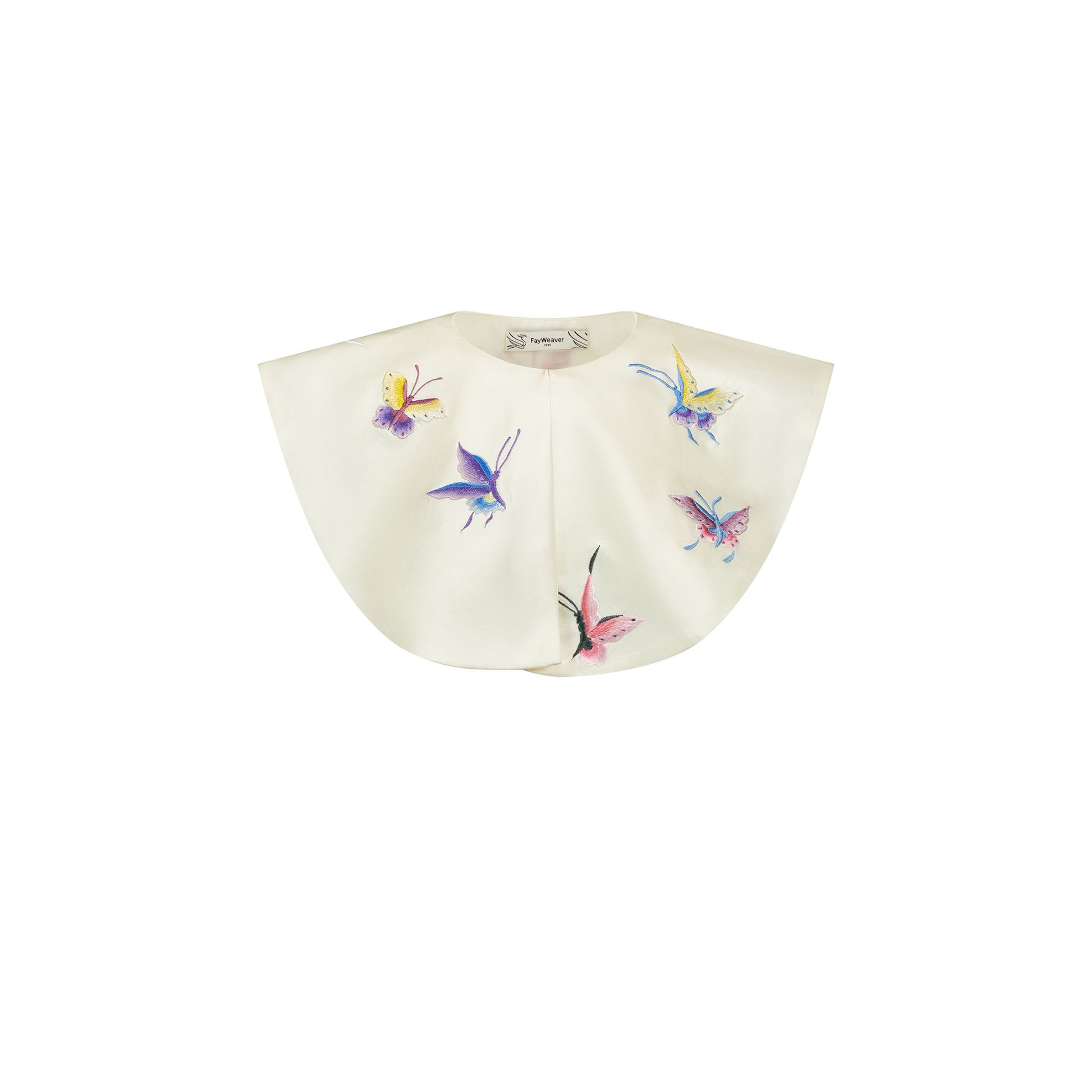 Butterfly Embroidered Shoulder Adornment