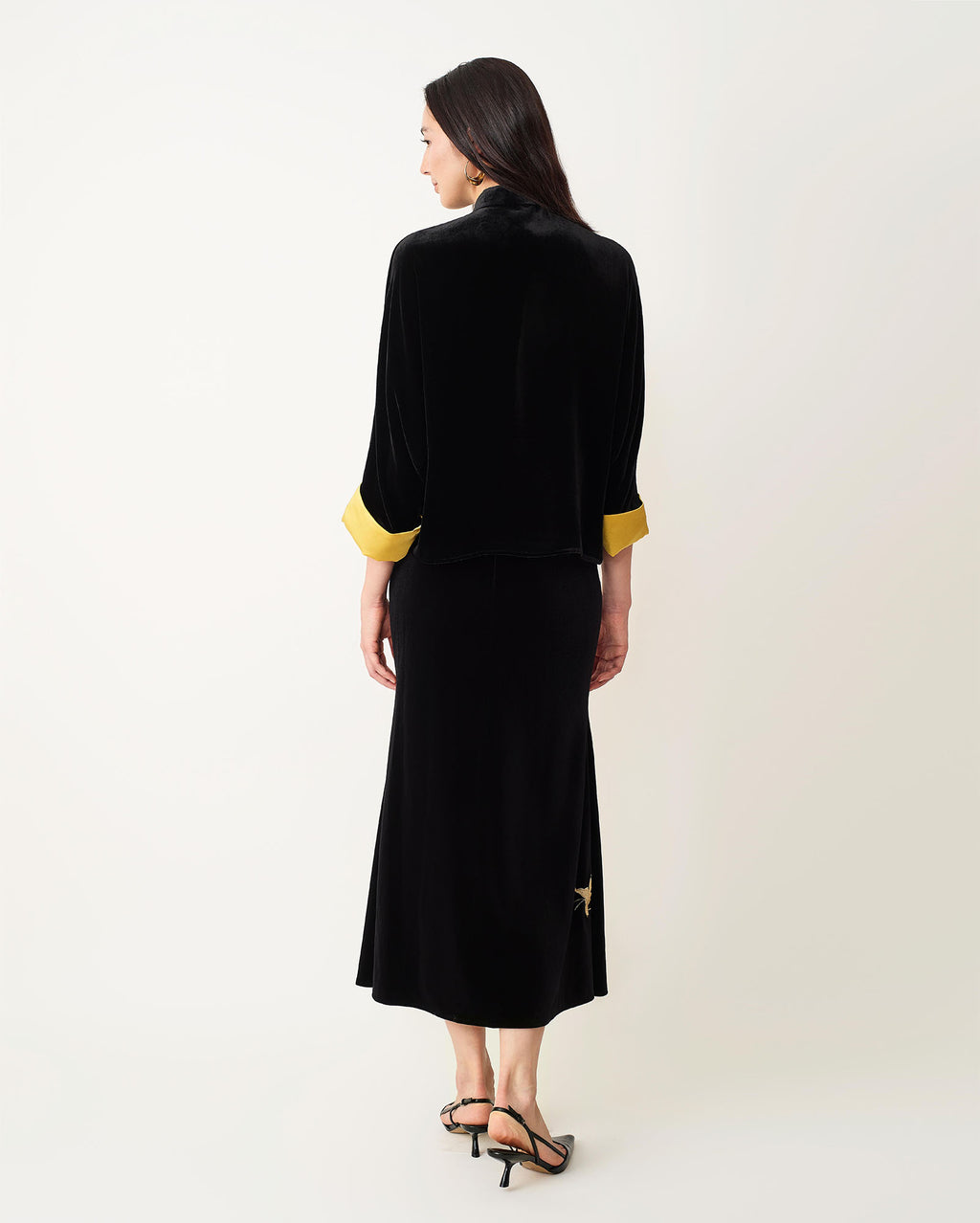 Yuan-Bao Luck Jacket Forest Black