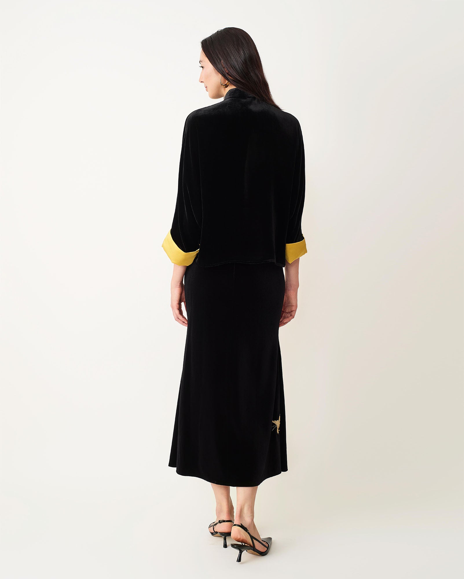 Yuan-Bao Luck Jacket Forest Black