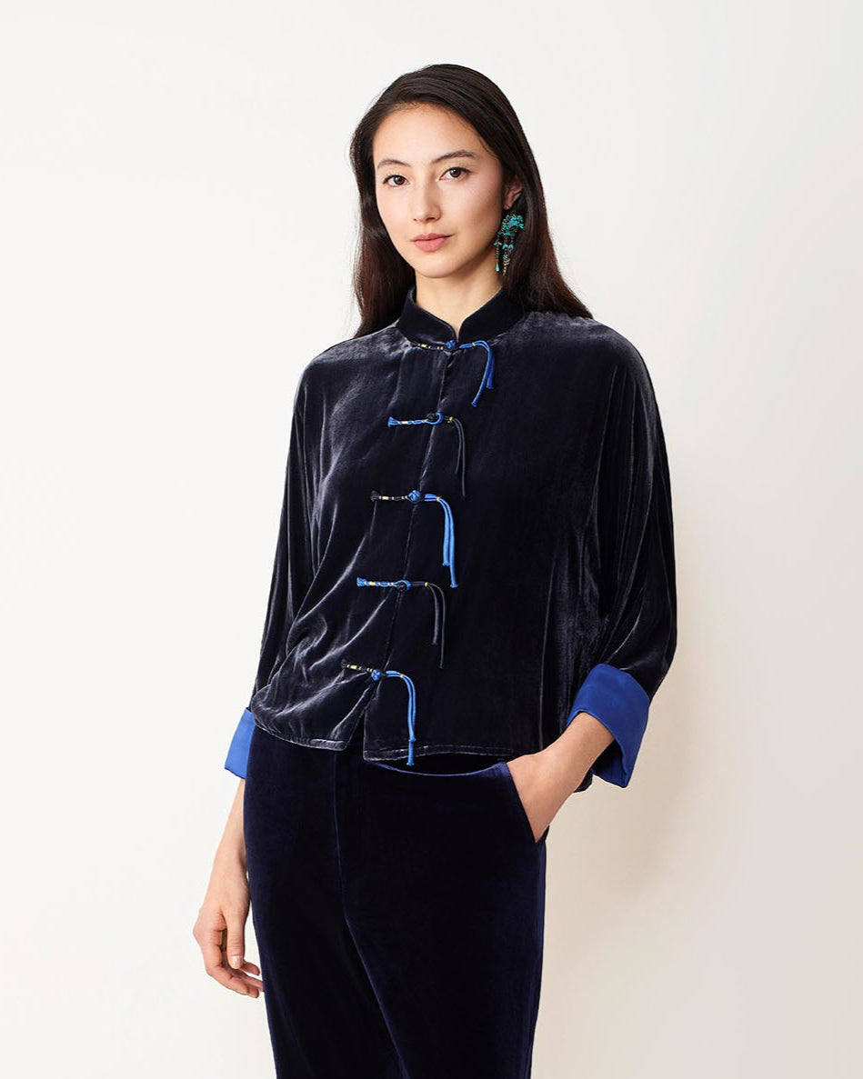 Classic Chinese Knot Button Jacket