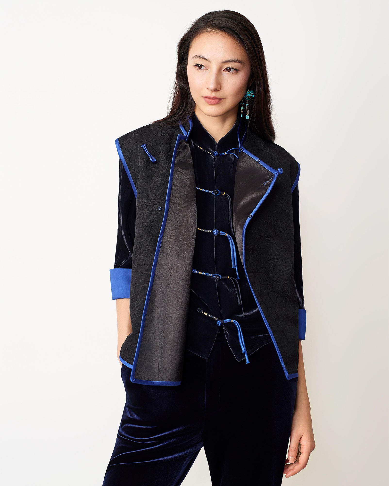 Dragon Slant Cut Vest