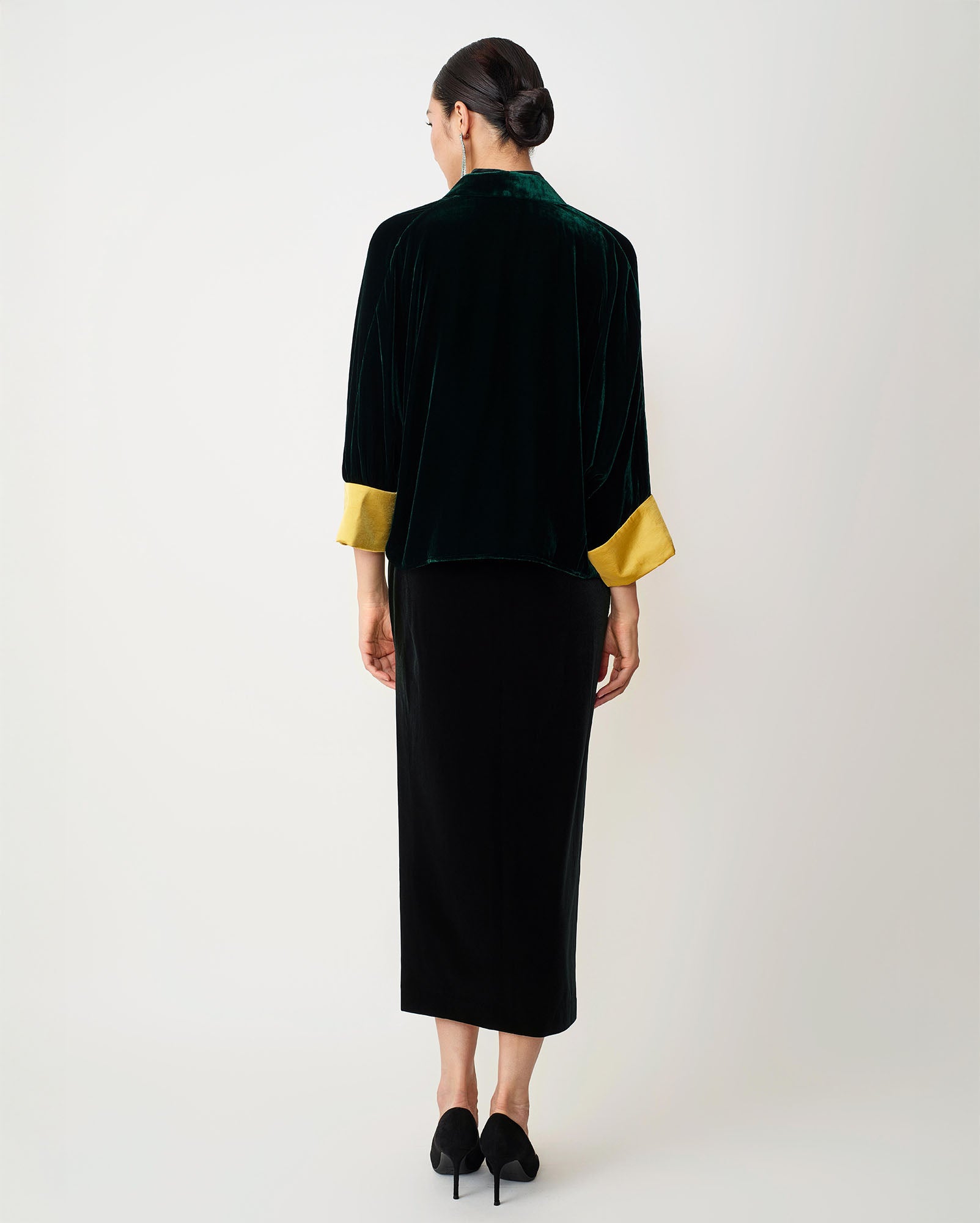 Yuan-Bao Luck Jacket Forest Green