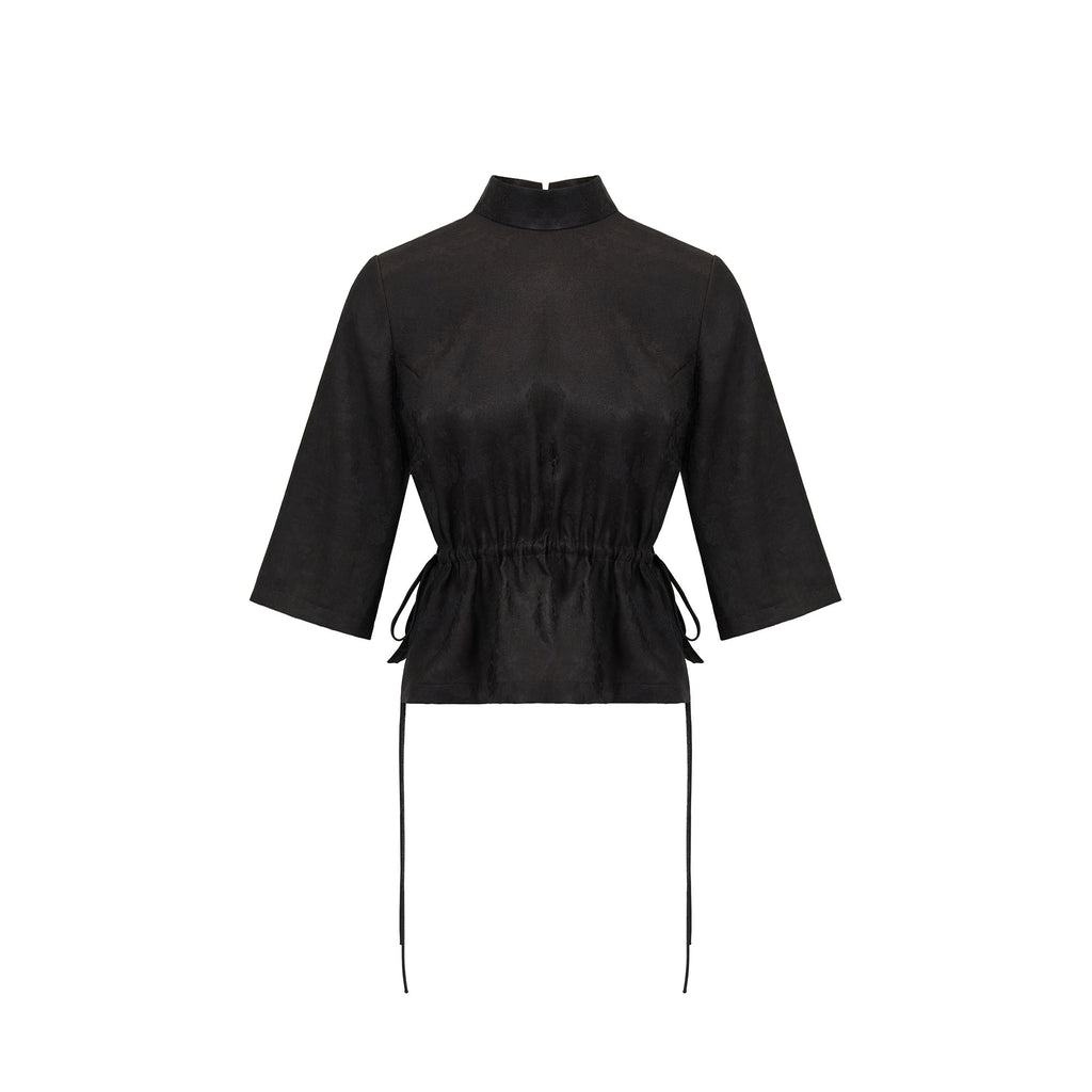 Two-Way Chinese Knot Button Blouse