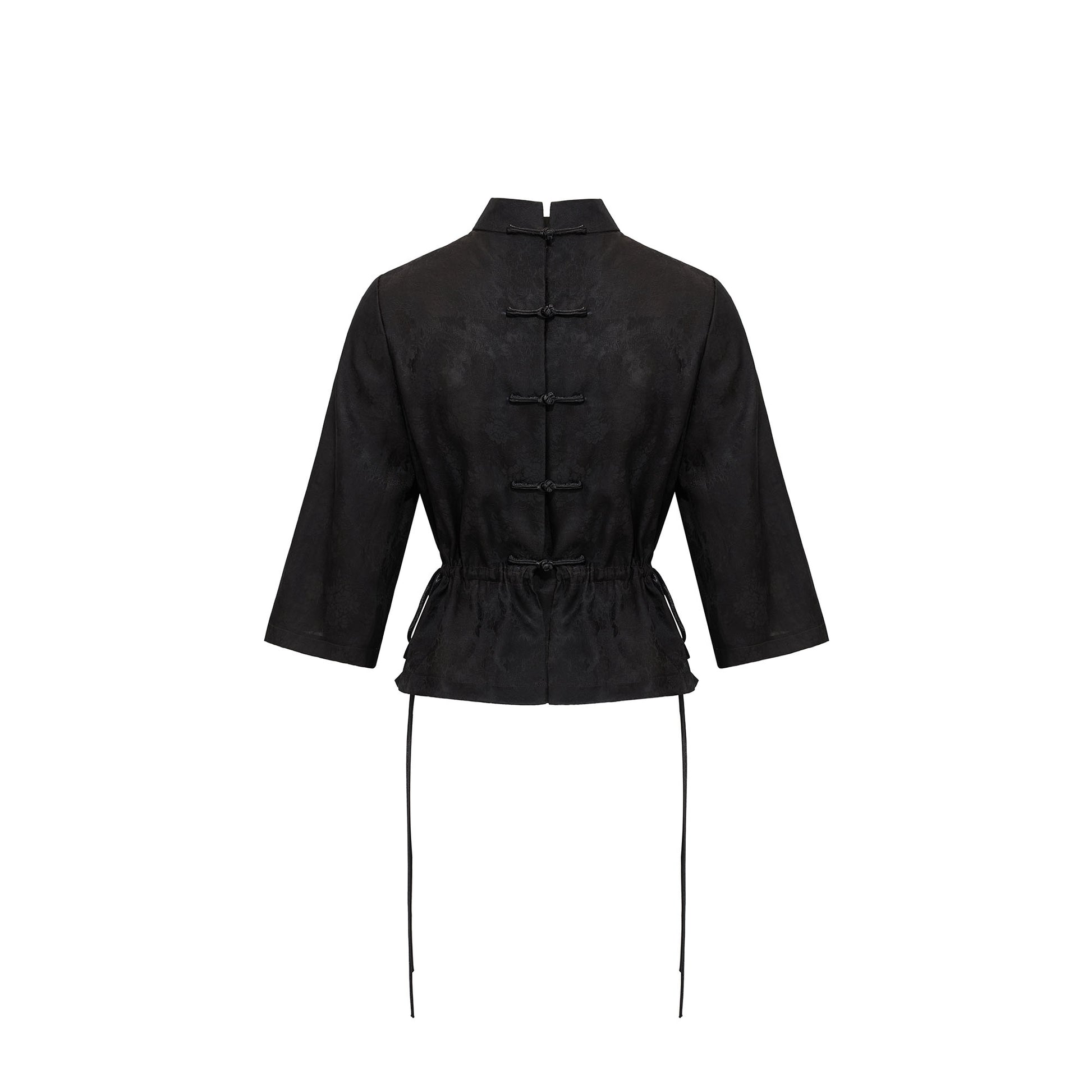 Two-Way Chinese Knot Button Blouse