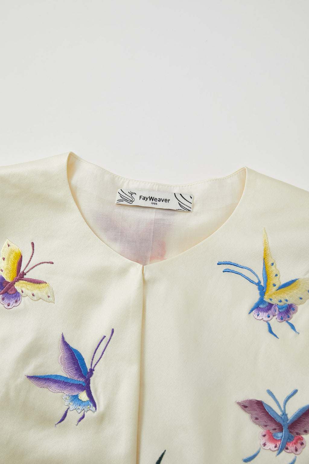 Butterfly Embroidered Shoulder Adornment