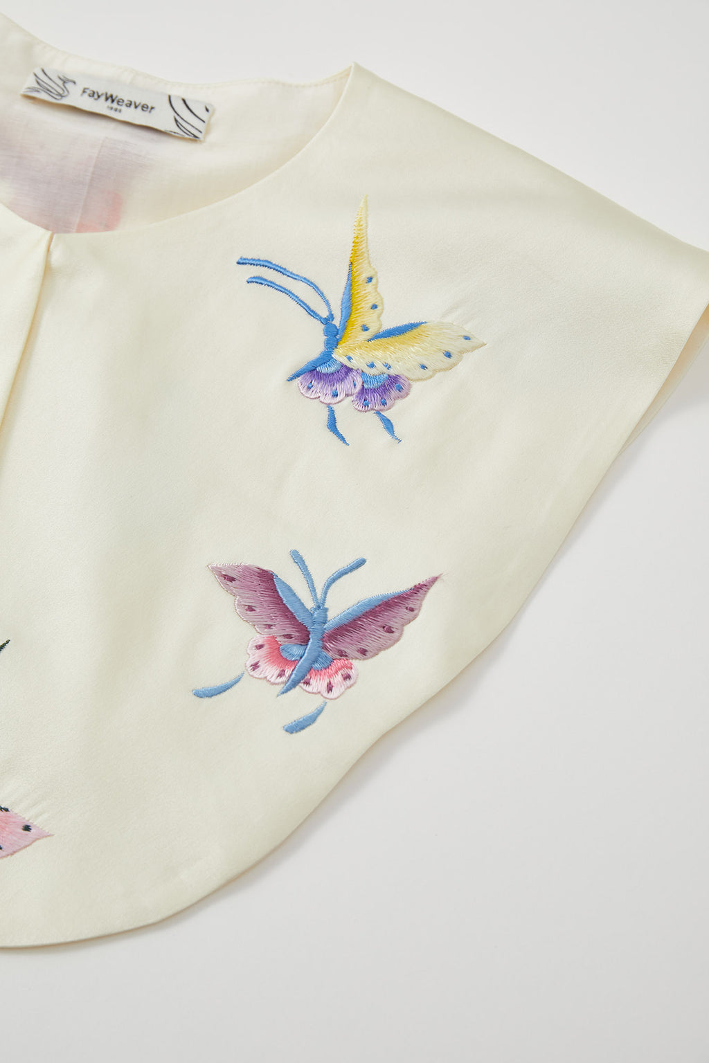 Butterfly Embroidered Shoulder Adornment