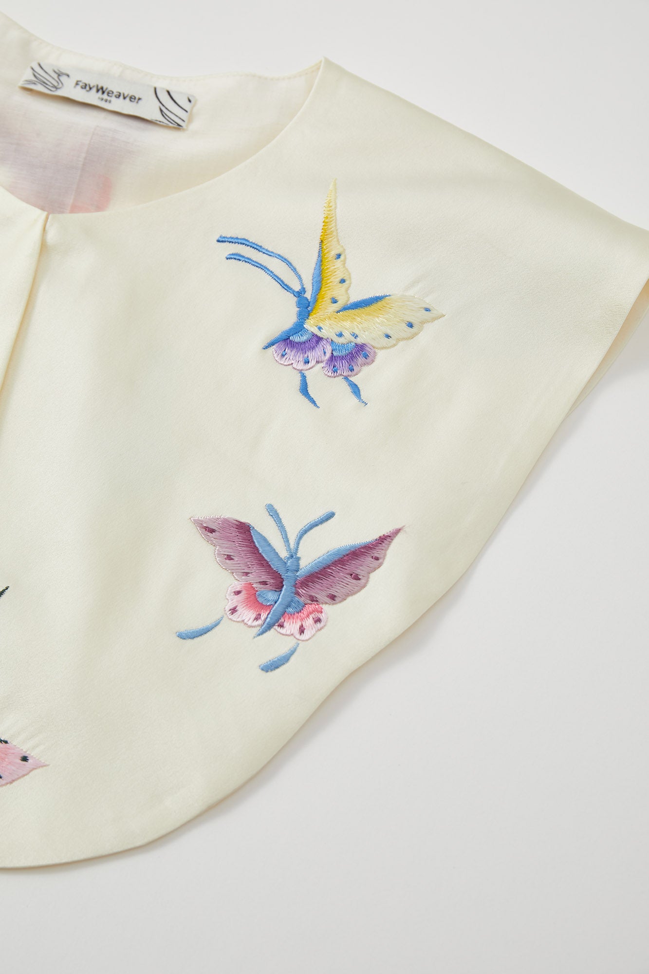 Butterfly Embroidered Shoulder Adornment