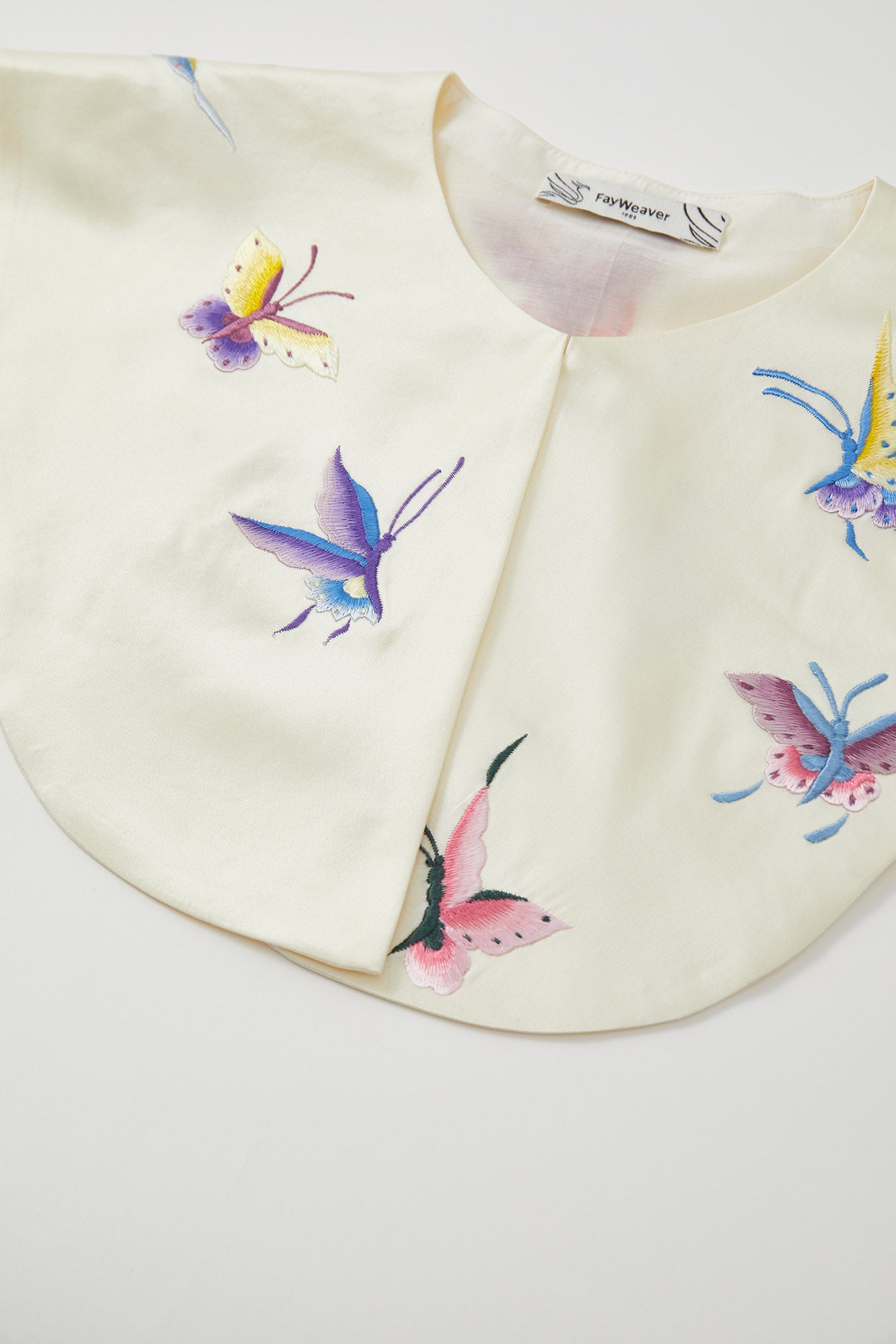 Butterfly Embroidered Shoulder Adornment