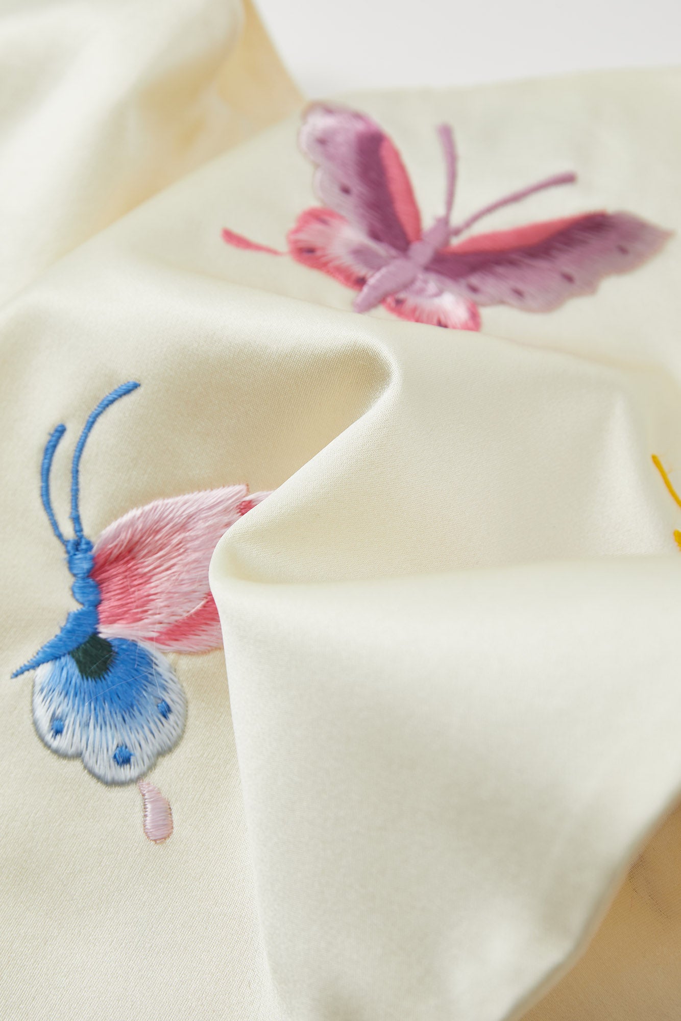 Butterfly Embroidered Shoulder Adornment