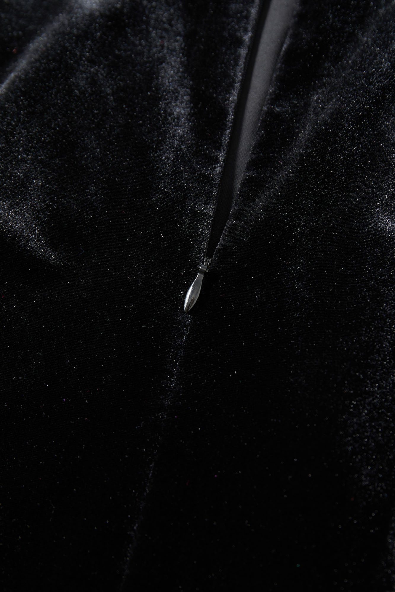 Butterfly Embroidered Modern Qipao Black