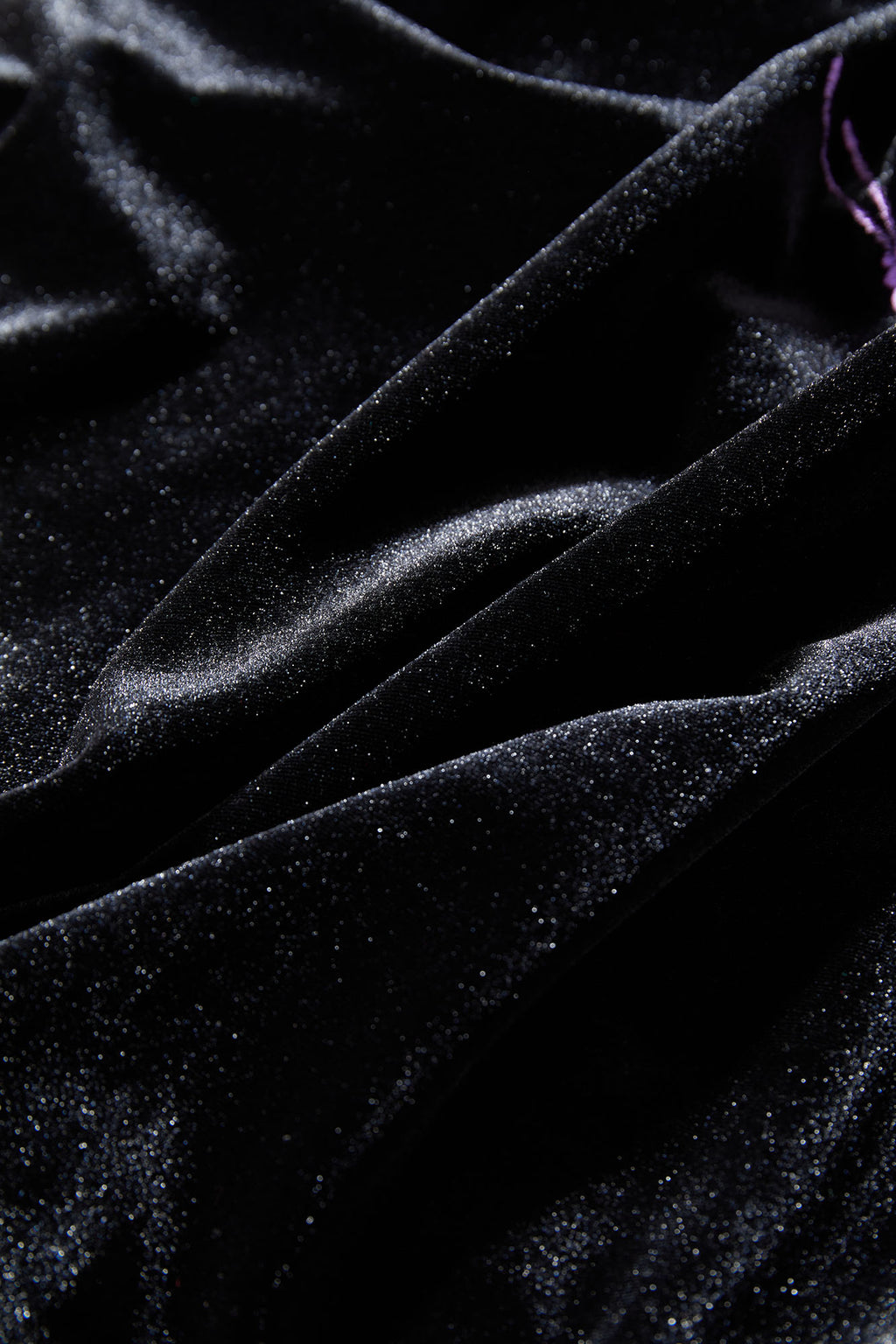 Butterfly Embroidered Modern Qipao Black