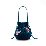 Butterfly Embroidered Mini Purse