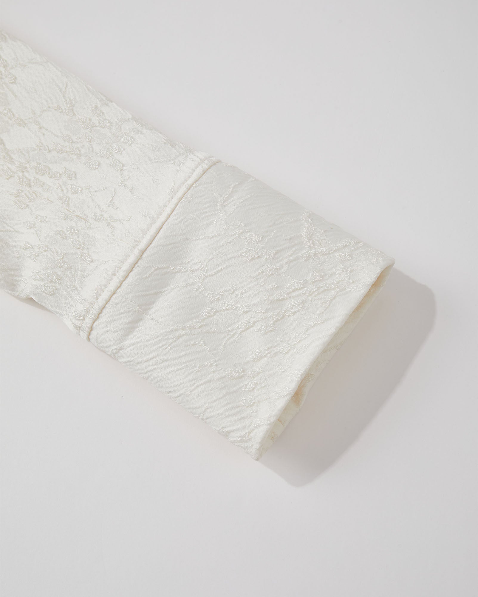 Asymmetrical V-Neck Cropped Blazer