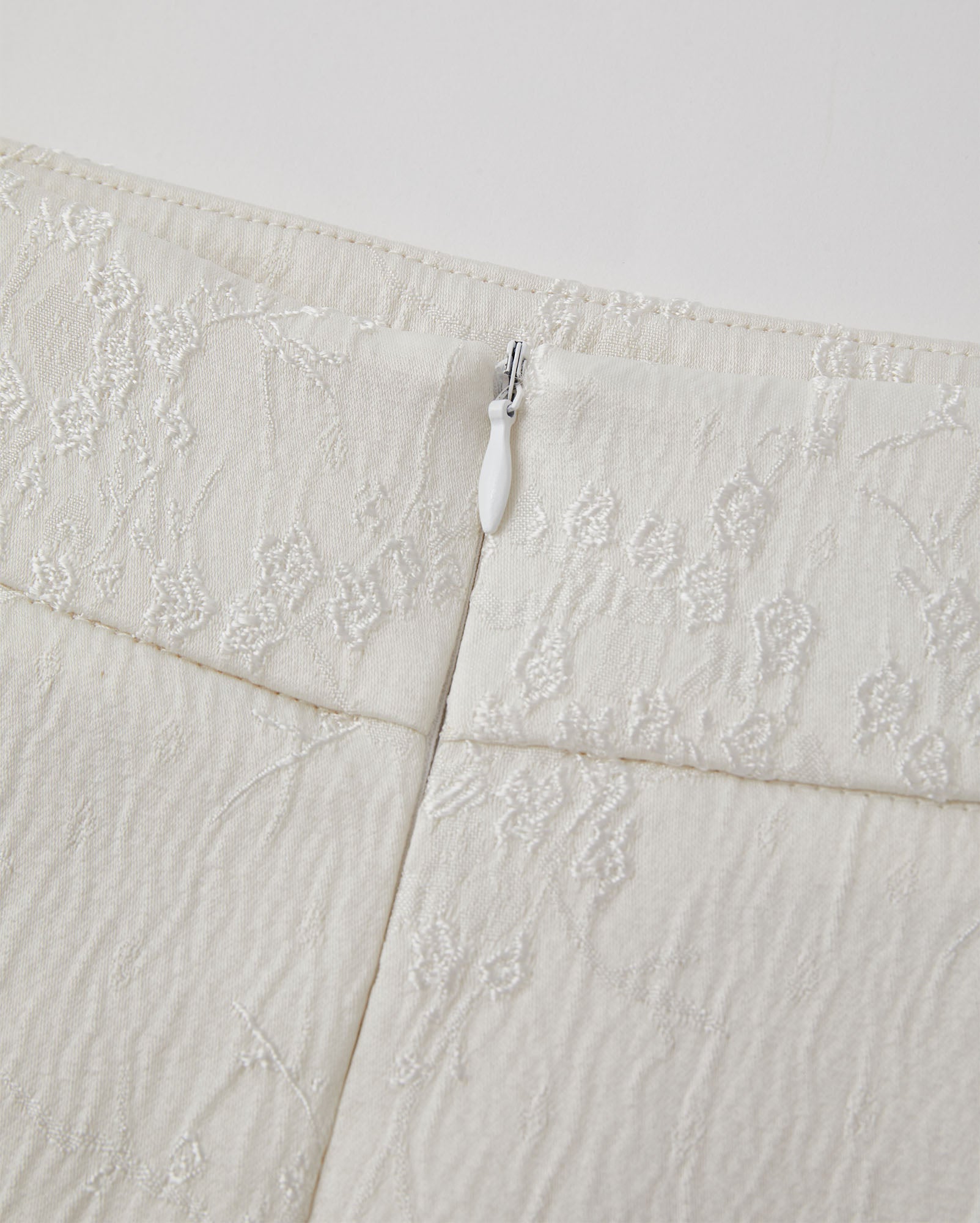 Midi Pencil Skirt with Back Slit