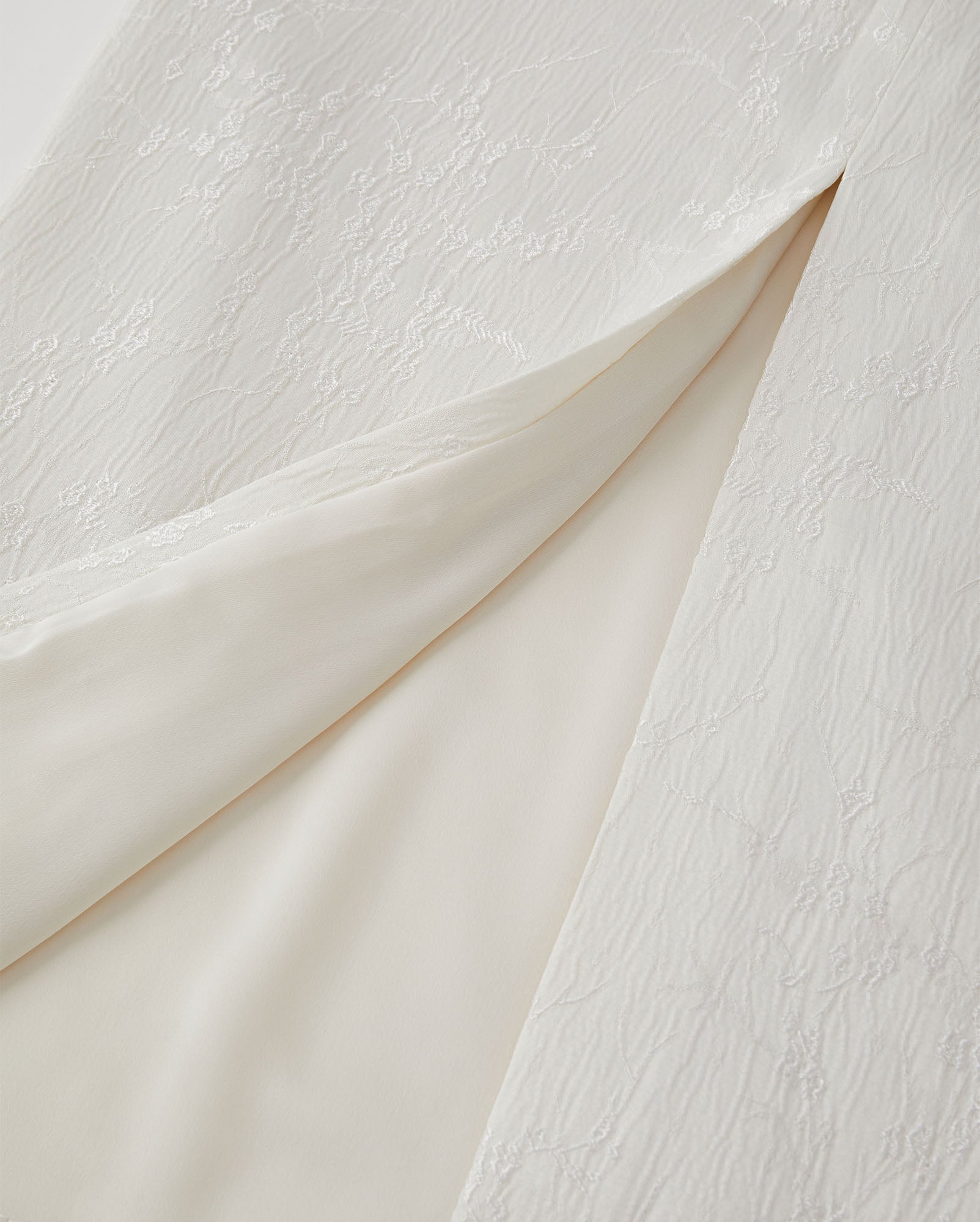 Midi Pencil Skirt with Back Slit