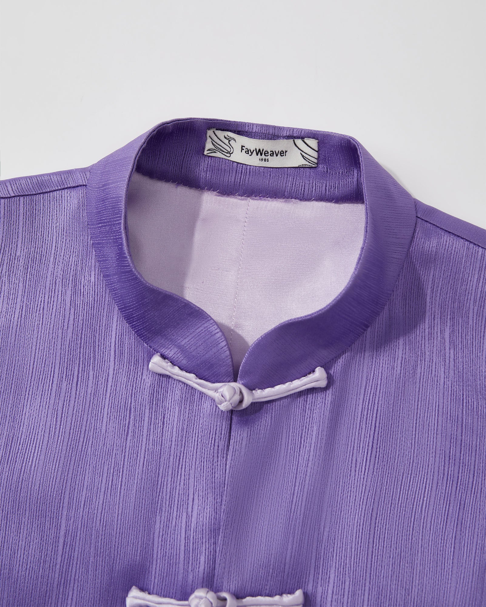 Serpent Knot Cuff Jacket Purple