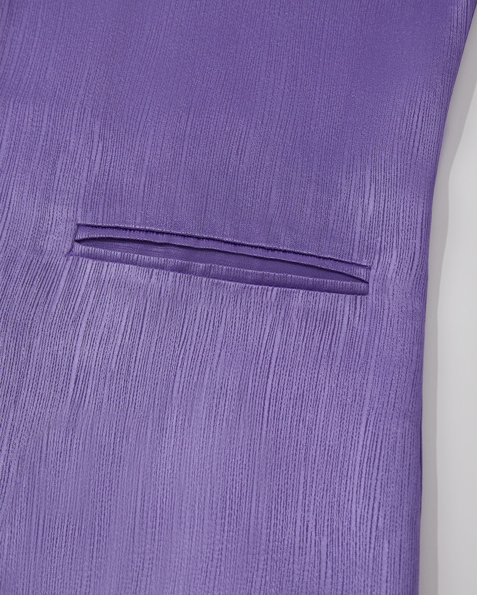 Serpent Knot Cuff Jacket Purple