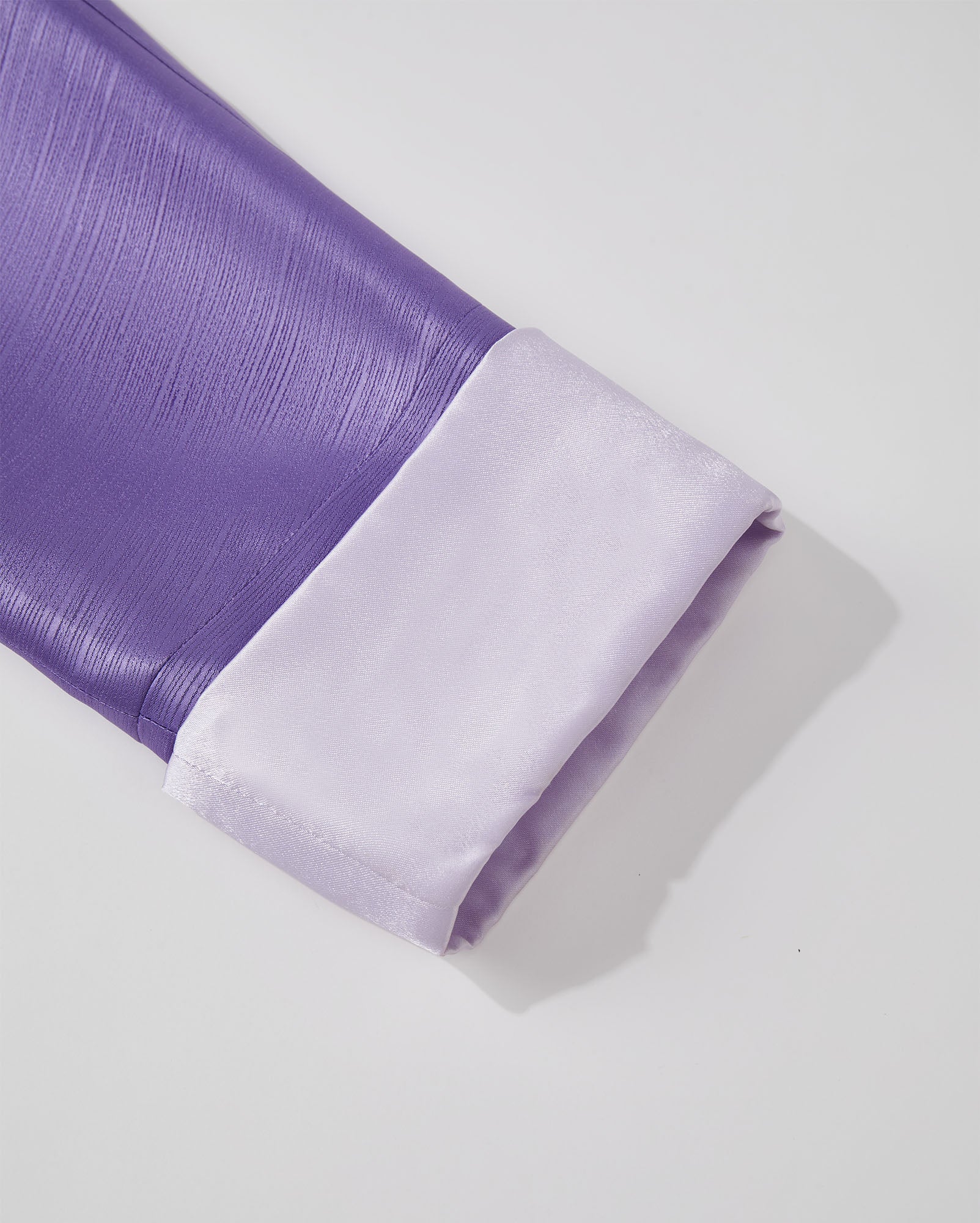 Serpent Knot Cuff Jacket Purple