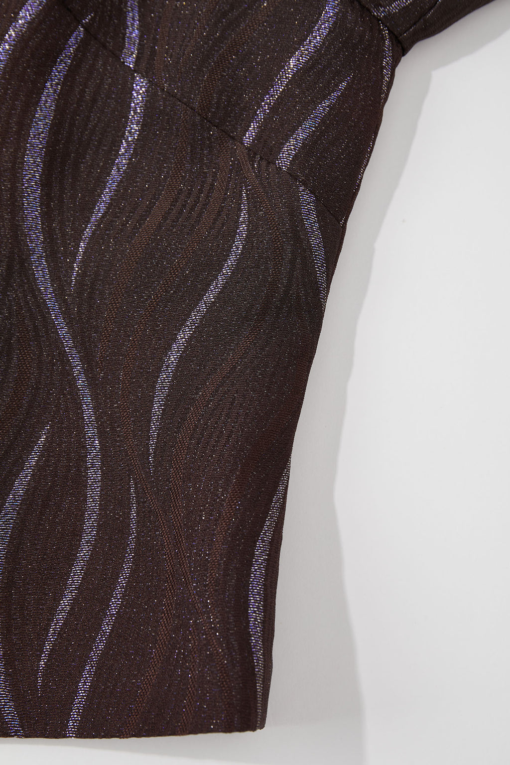 Snake & Orchid Embroidered Jacket Mocha