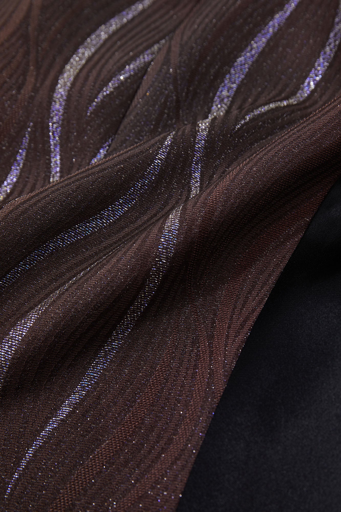 Snake & Orchid Embroidered Qipao Mocha