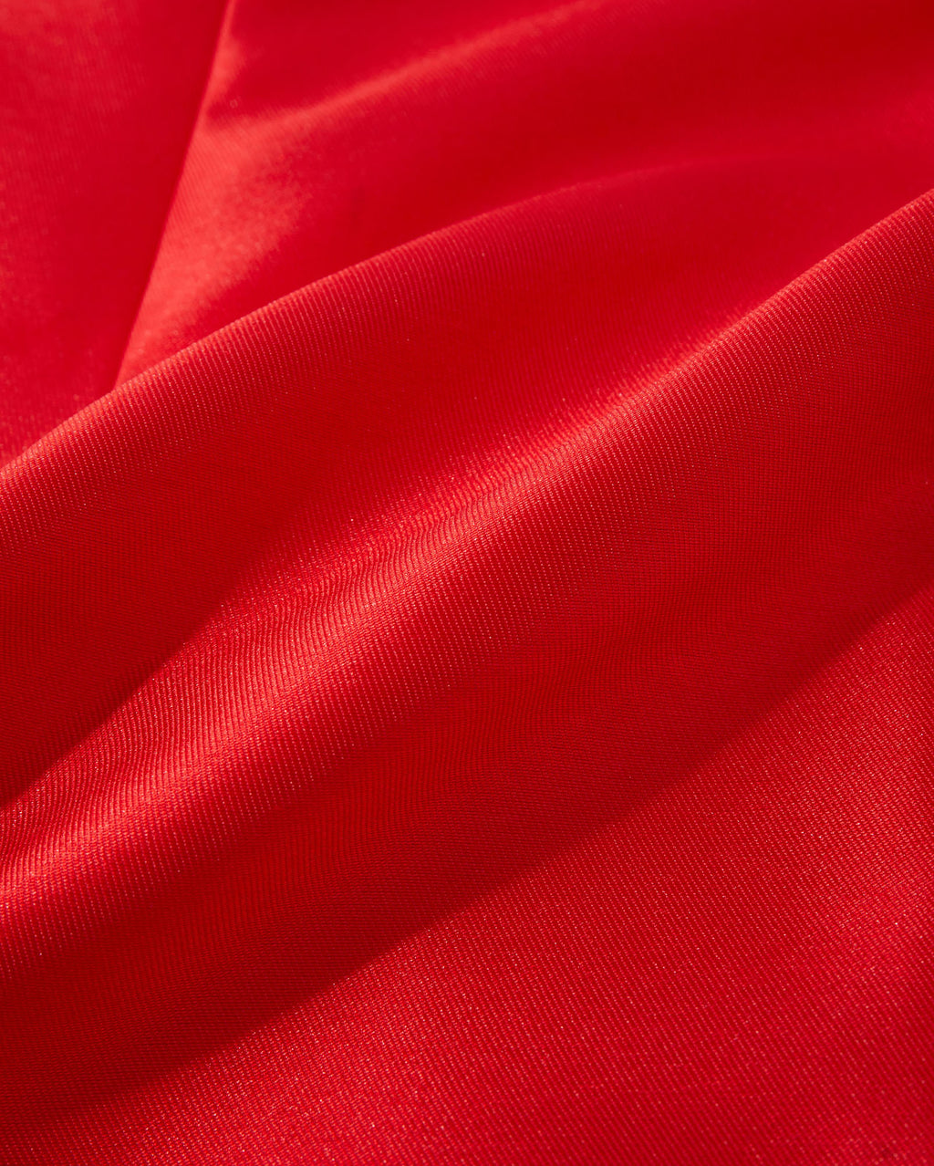 Beaded Rose Gauze Spliced Short Qipao Red