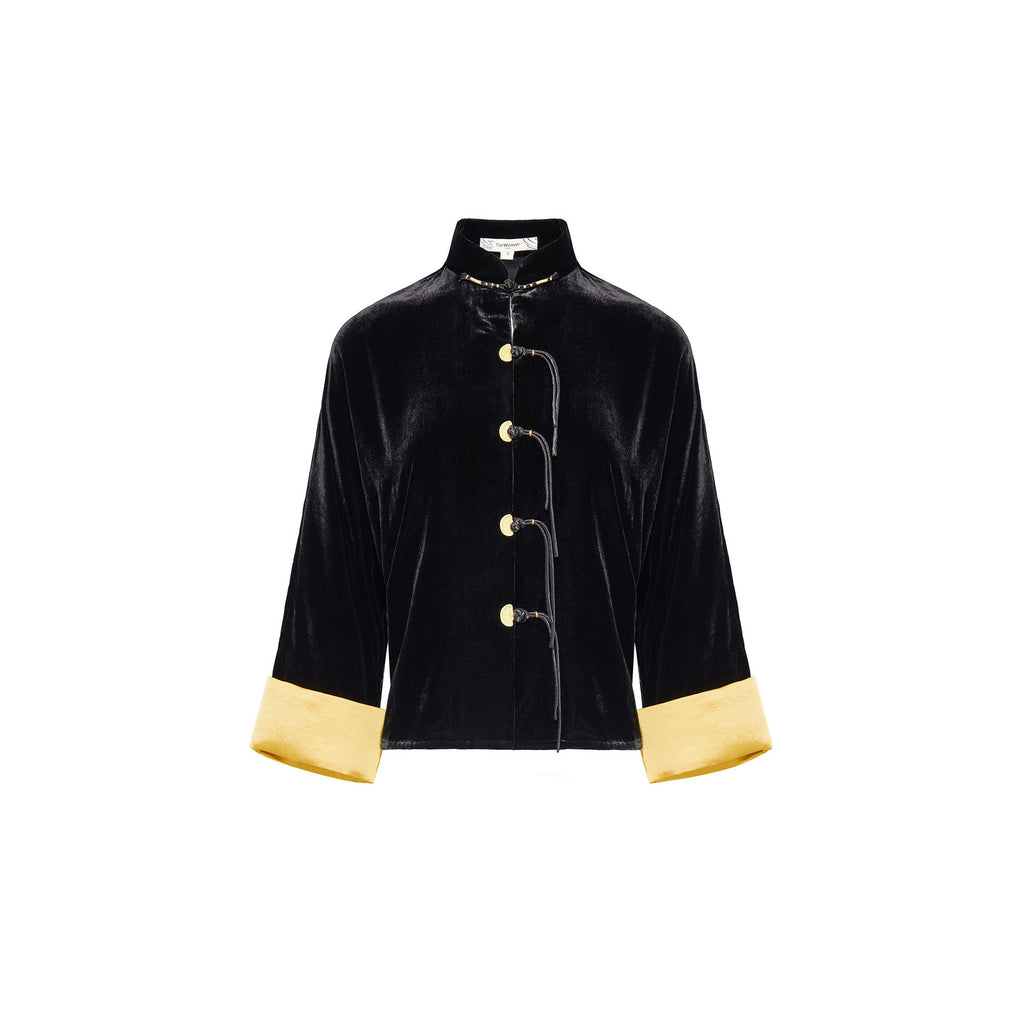 Yuan-Bao Luck Jacket Forest Black