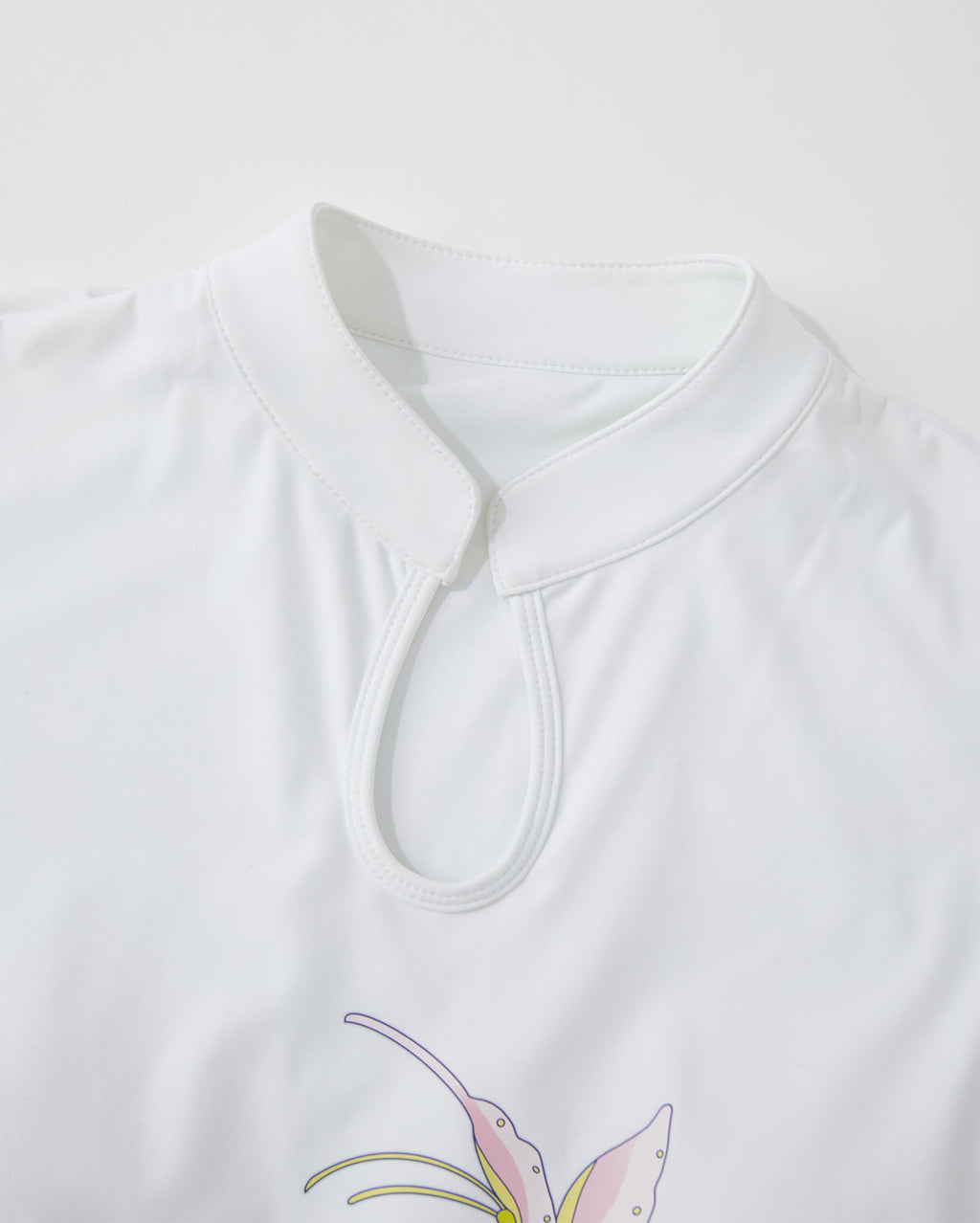 Twin-Butterfly Backless T-Shirt