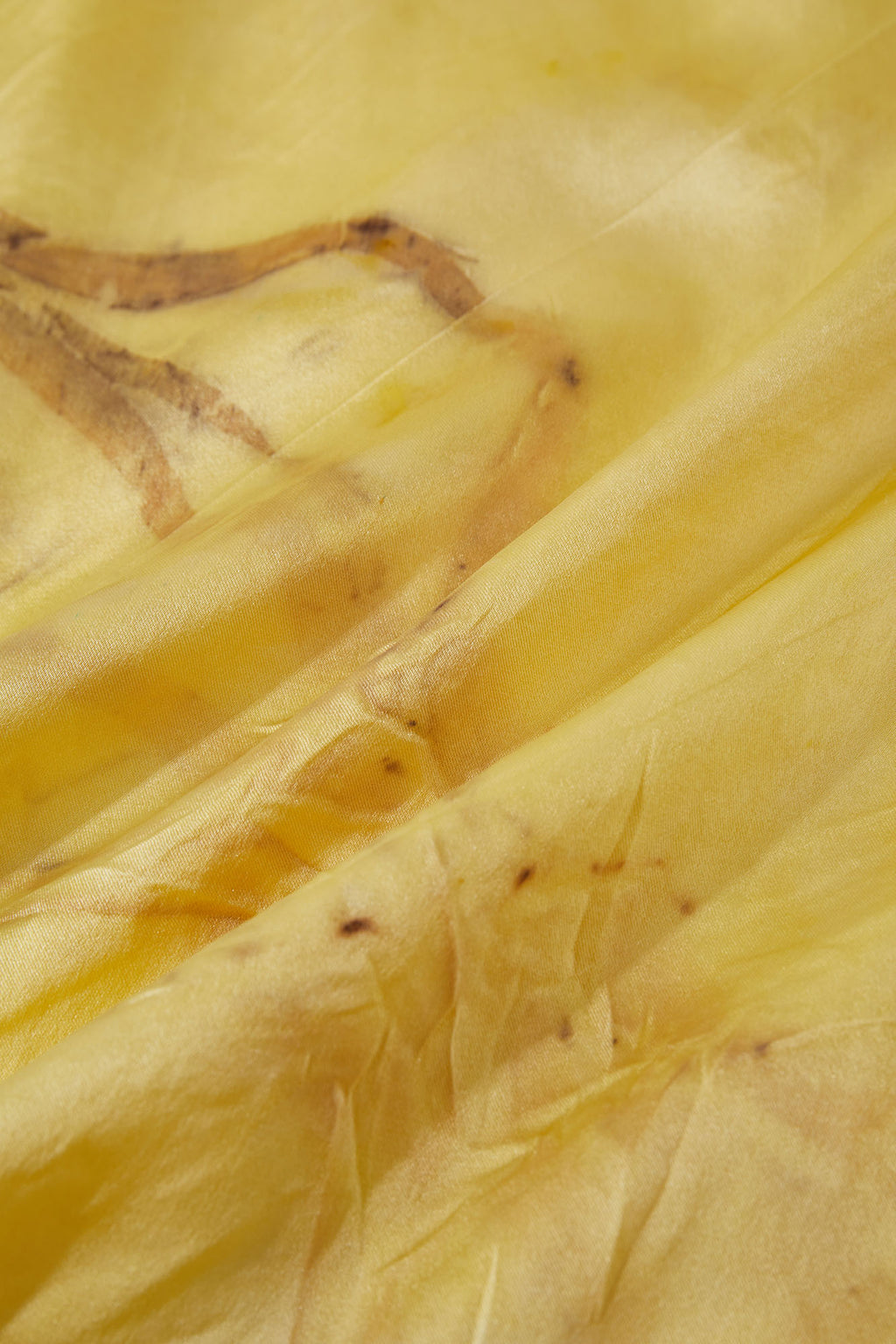 Botanic-Dyed Classic Short Sleeve Qipao