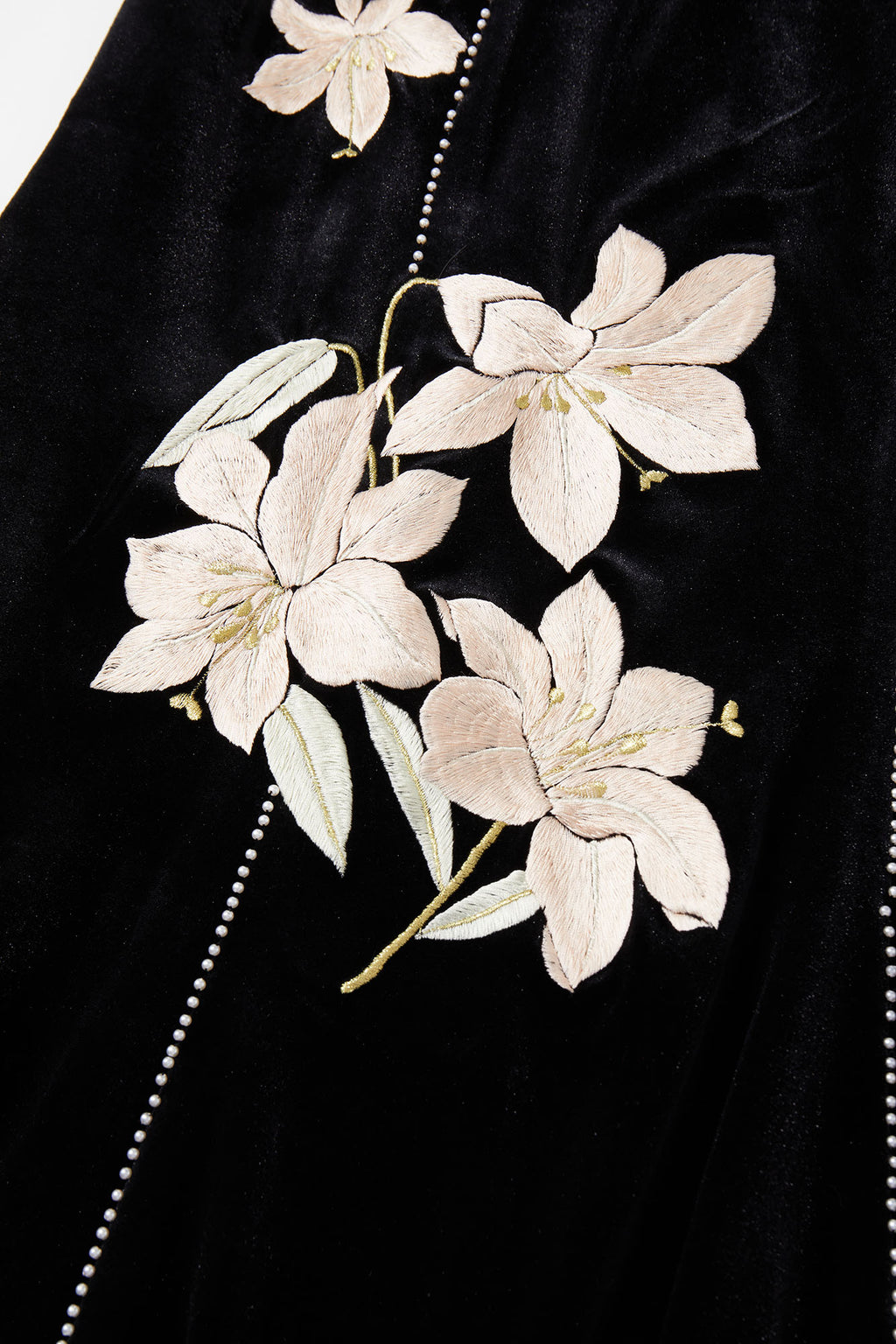 Butterfly Button Ribbon Short Qipao Dress