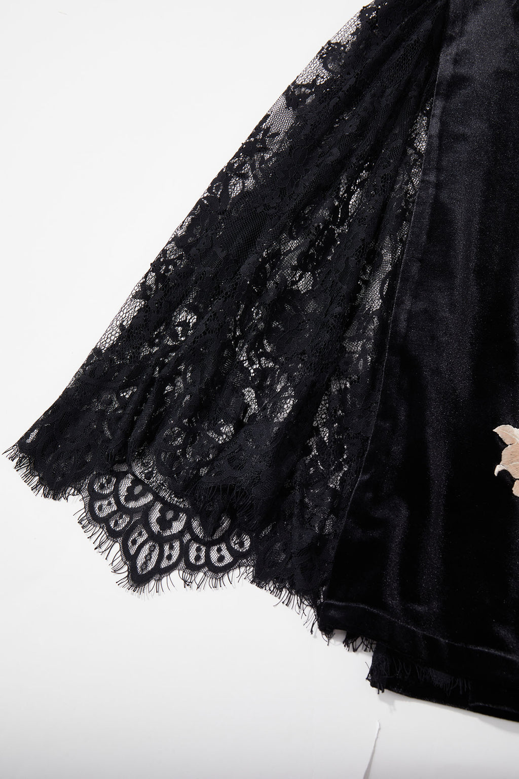 Butterfly Button Ribbon Short Qipao Dress