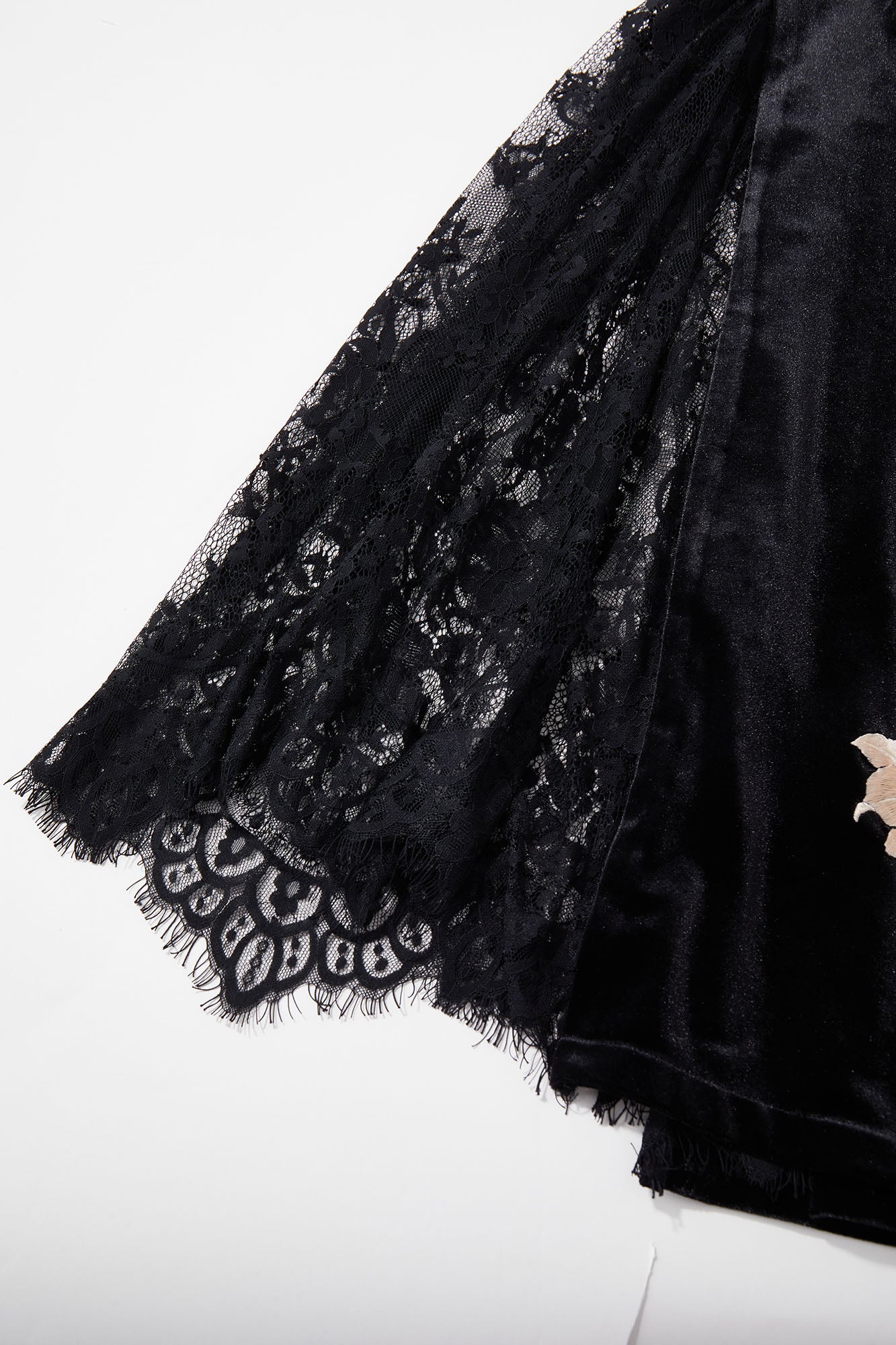 Butterfly Button Ribbon Short Qipao Dress