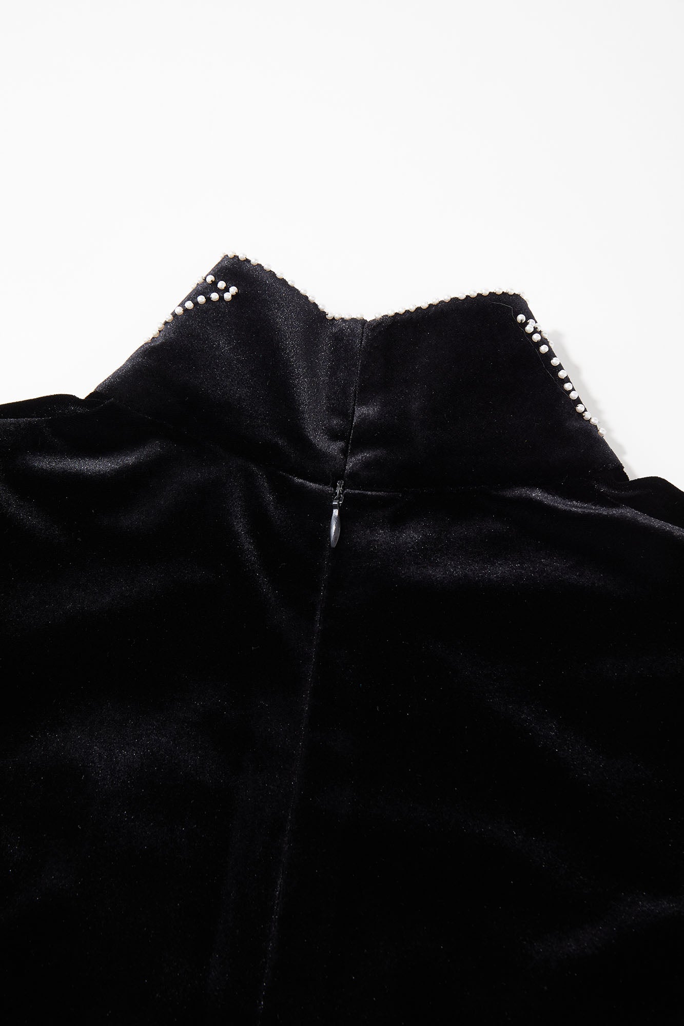 Butterfly Button Ribbon Short Qipao Dress