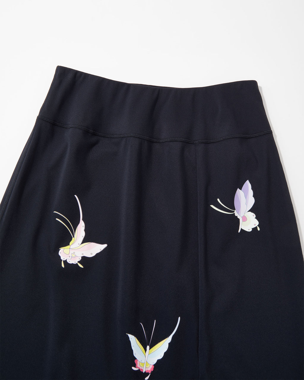 Butterfly Front-Slit Mid Skirt
