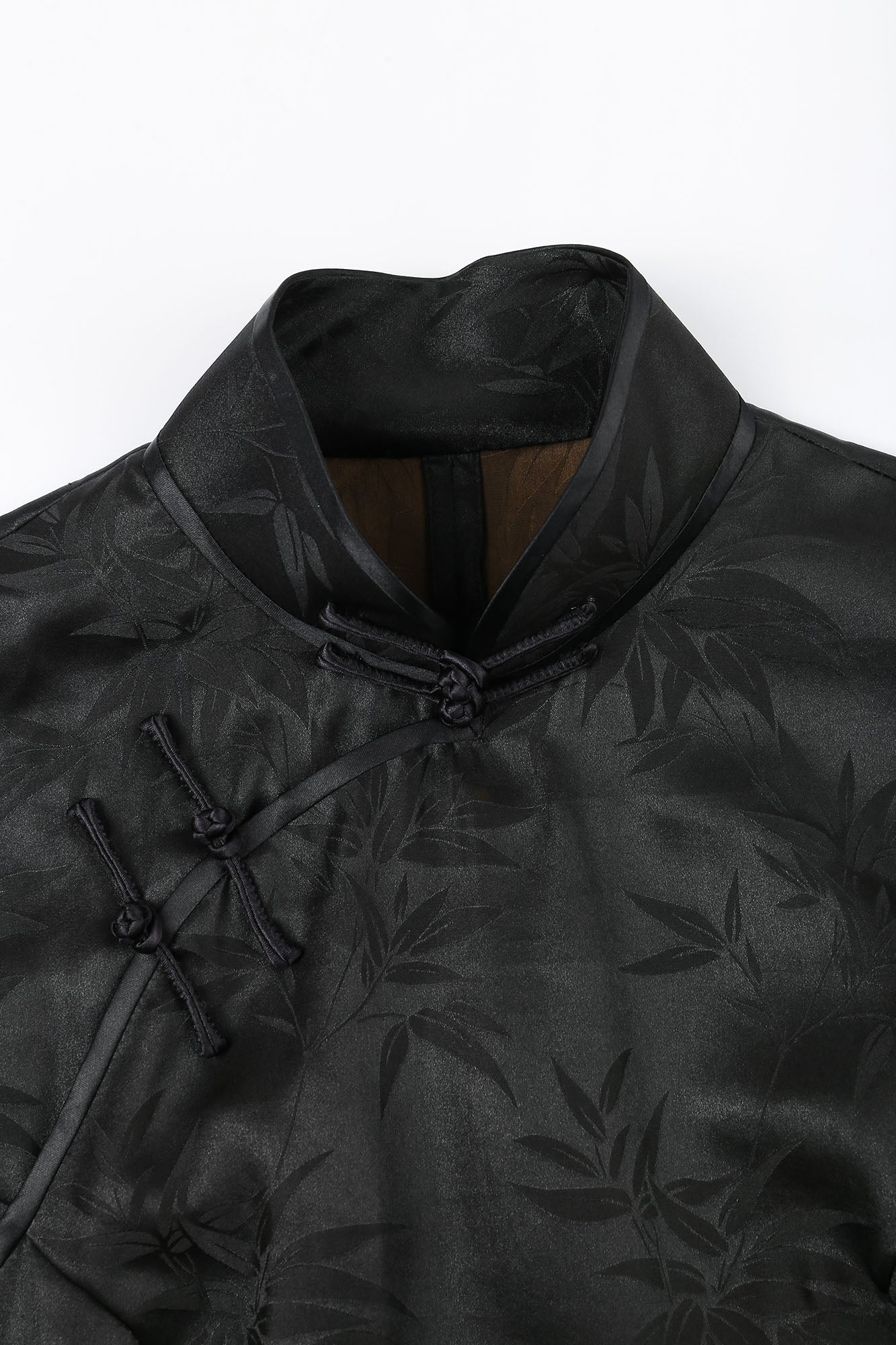 Classic Knot Button Handmade Sleeve-less Qipao