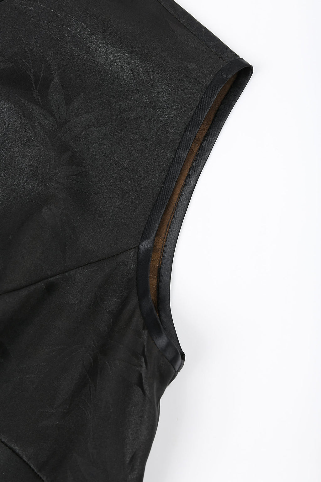 Classic Knot Button Handmade Sleeve-less Qipao