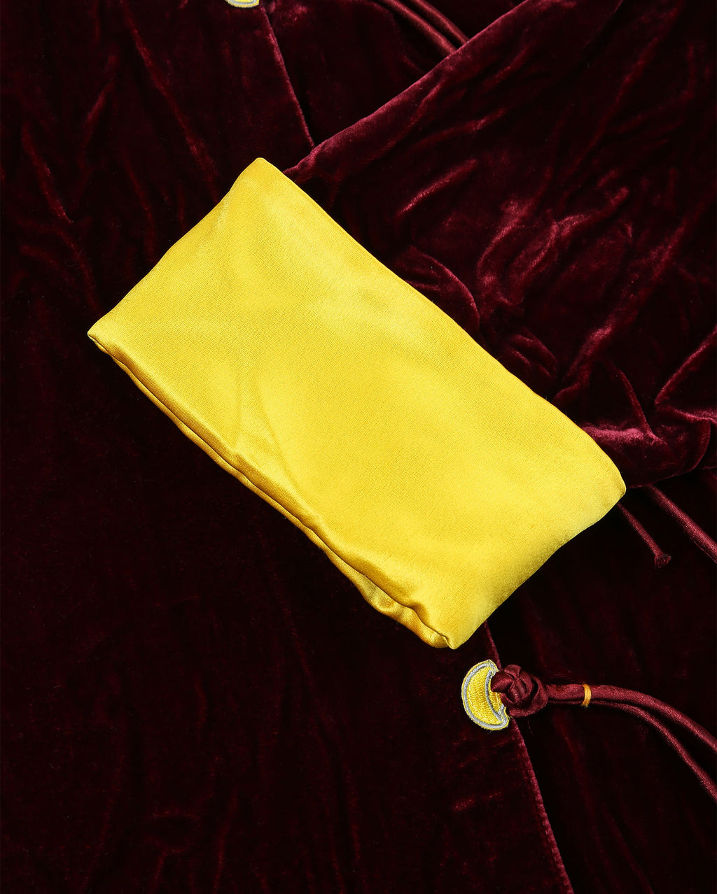 Yuan-Bao Luck Jacket Burgundy