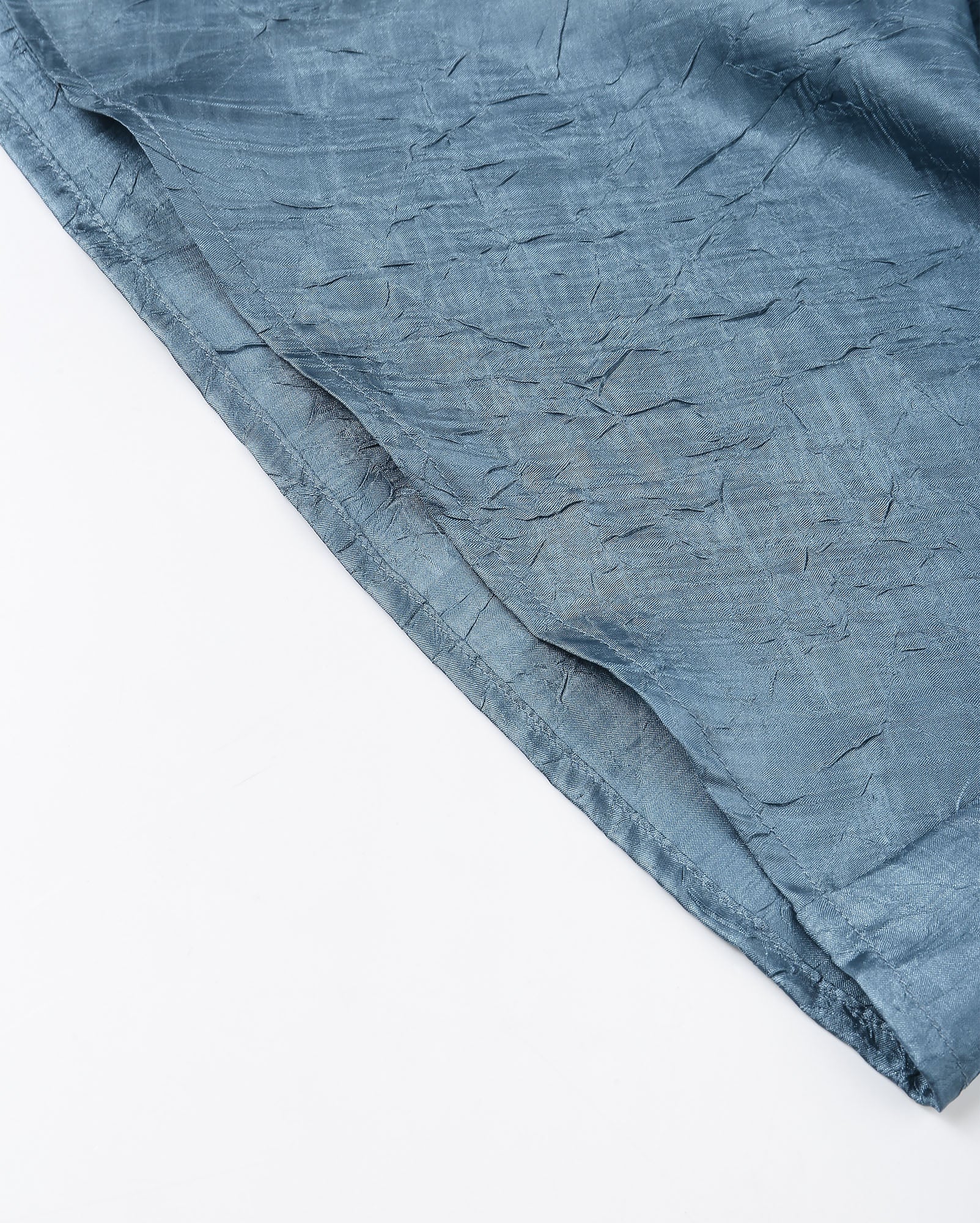 Leaf Button Strap Blouse