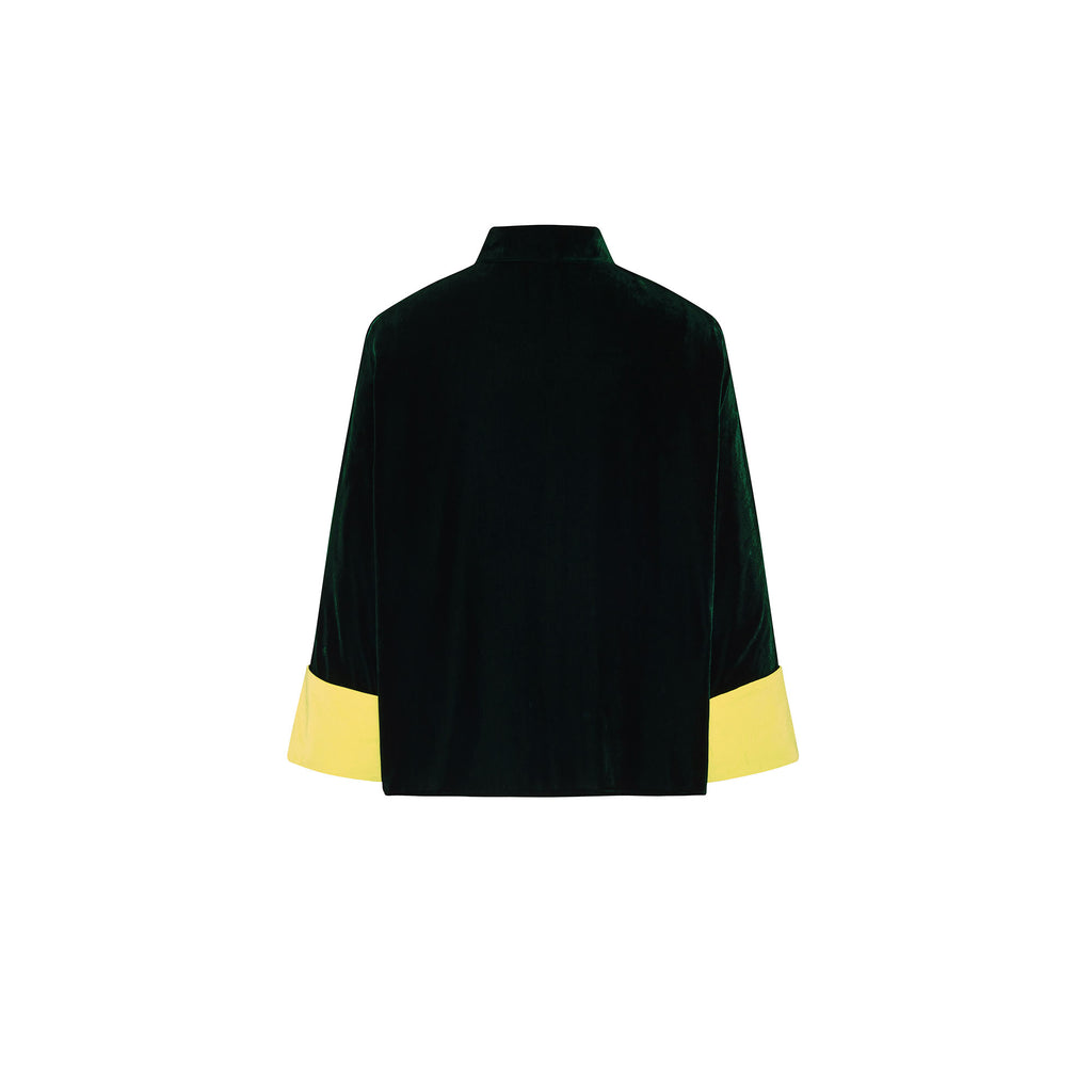 Yuan-Bao Luck Jacket Forest Green