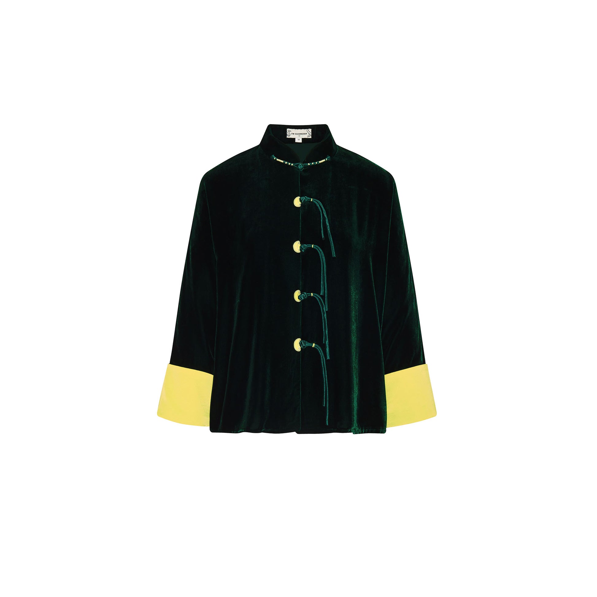 Yuan-Bao Luck Jacket Forest Green