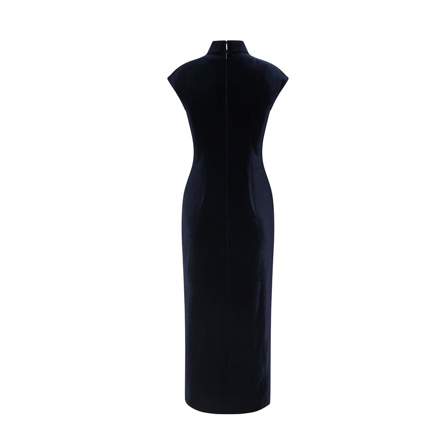 Butterfly Embroidered Modern Qipao